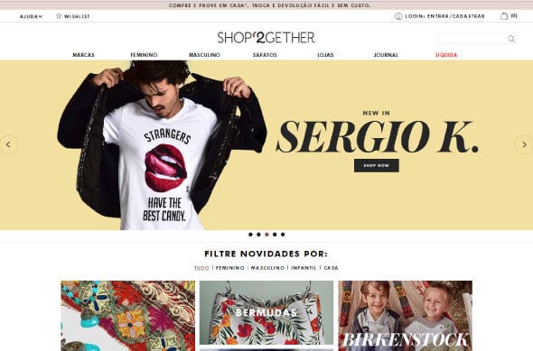 e-commerce de moda sergiok